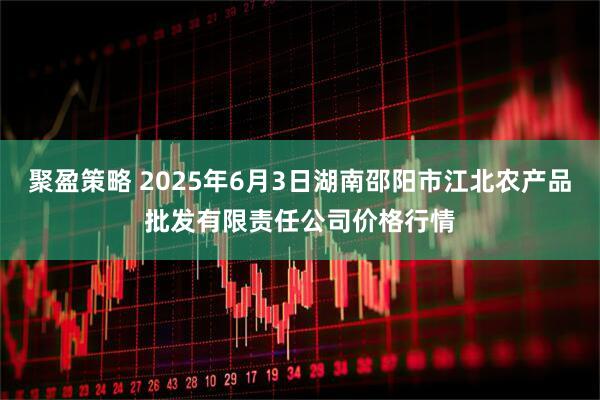 聚盈策略 2025年6月3日湖南邵阳市江北农产品批发有限责任公司价格行情