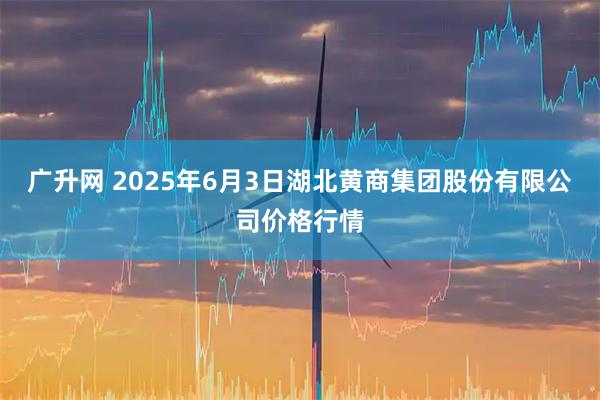 广升网 2025年6月3日湖北黄商集团股份有限公司价格行情